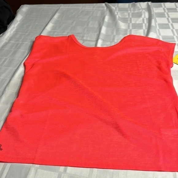 LOLE “BETH “ reflector  pink top. Oversize, asymmetrical back with criss cross - Picture 7 of 9